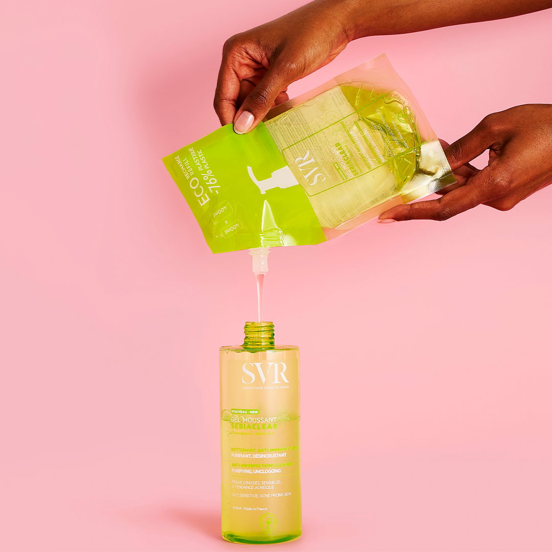 SEBIACLEAR Gel Moussant - Unclogging purifying anti-imperfection cleanser